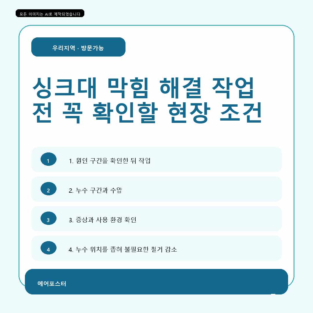 과천 중앙동 누수 위치 탐지, 욕실 사용 때만 번지는 물자국 확인