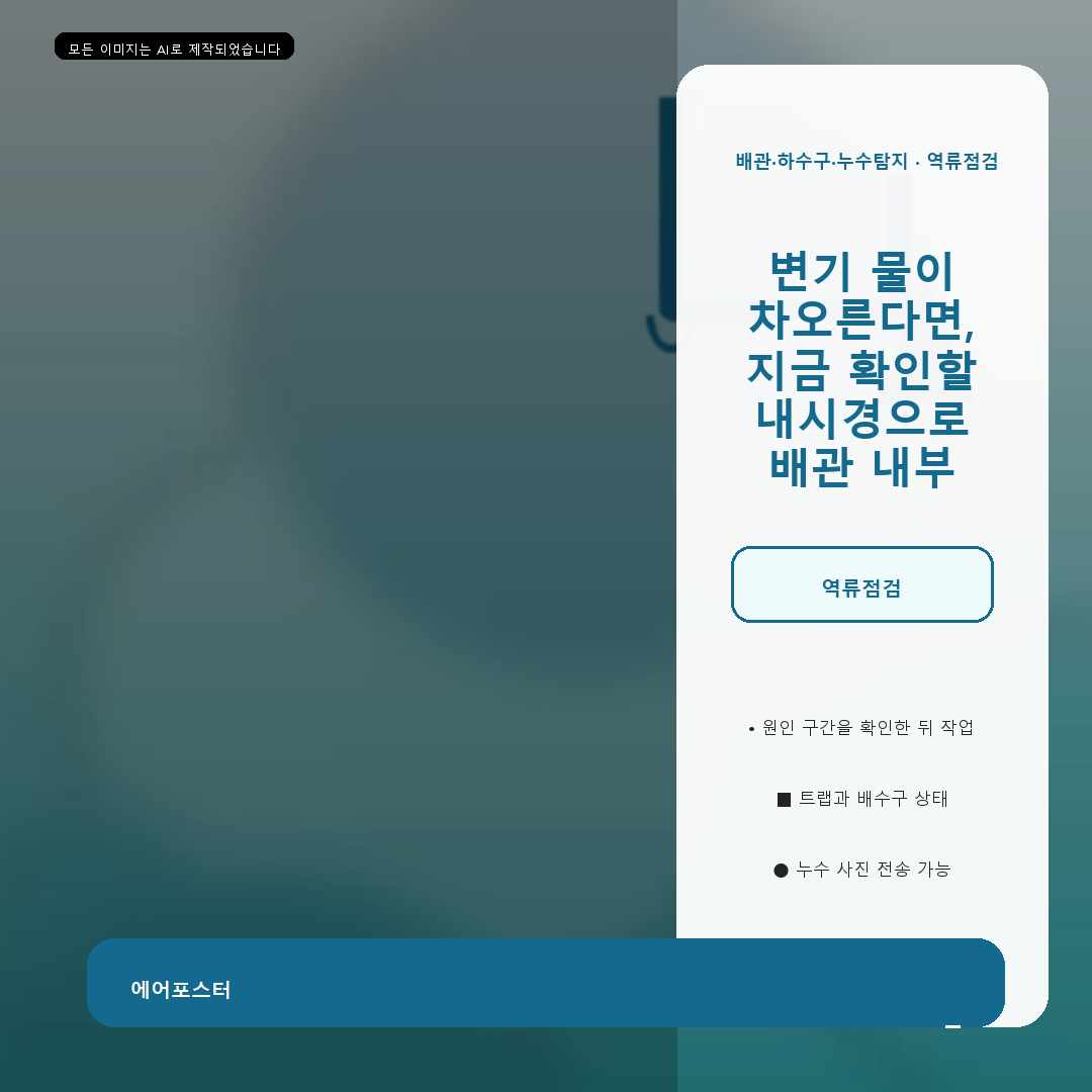 봉담읍 변기 막힘 해결, 현장 상태에 따른 작업 방법 꼼꼼하게 알아보기