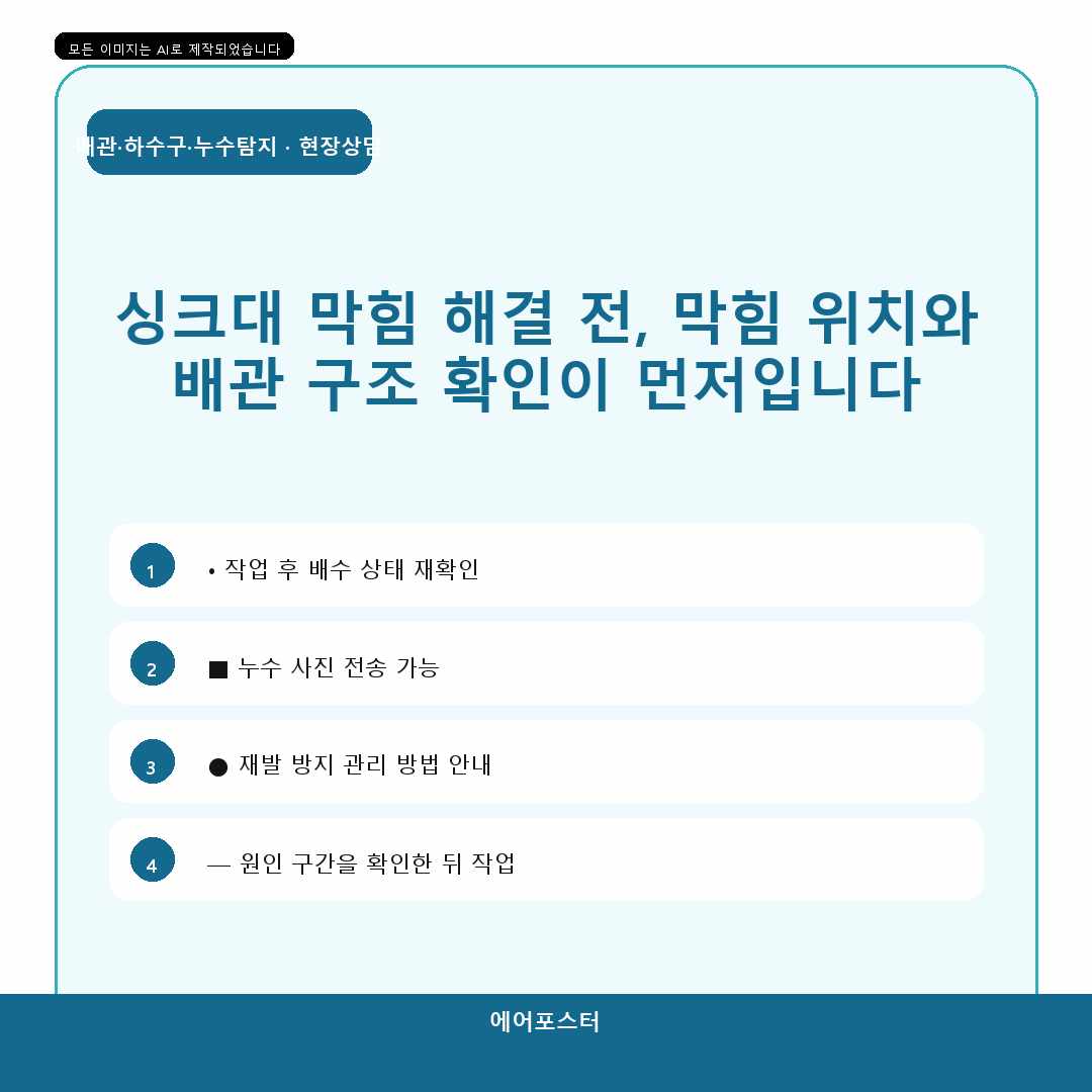 서초구 반포동 수도배관 누수 점검과 보수, 작은 압력 저하를 지나치면 안 되는 이유