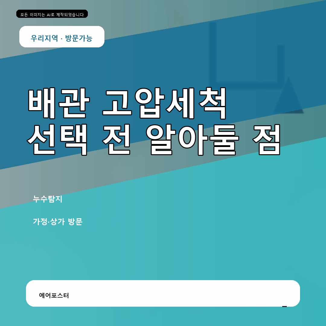 강북구 우이동 세면대 막힘 해결, 불필요한 작업을 줄이는 기준