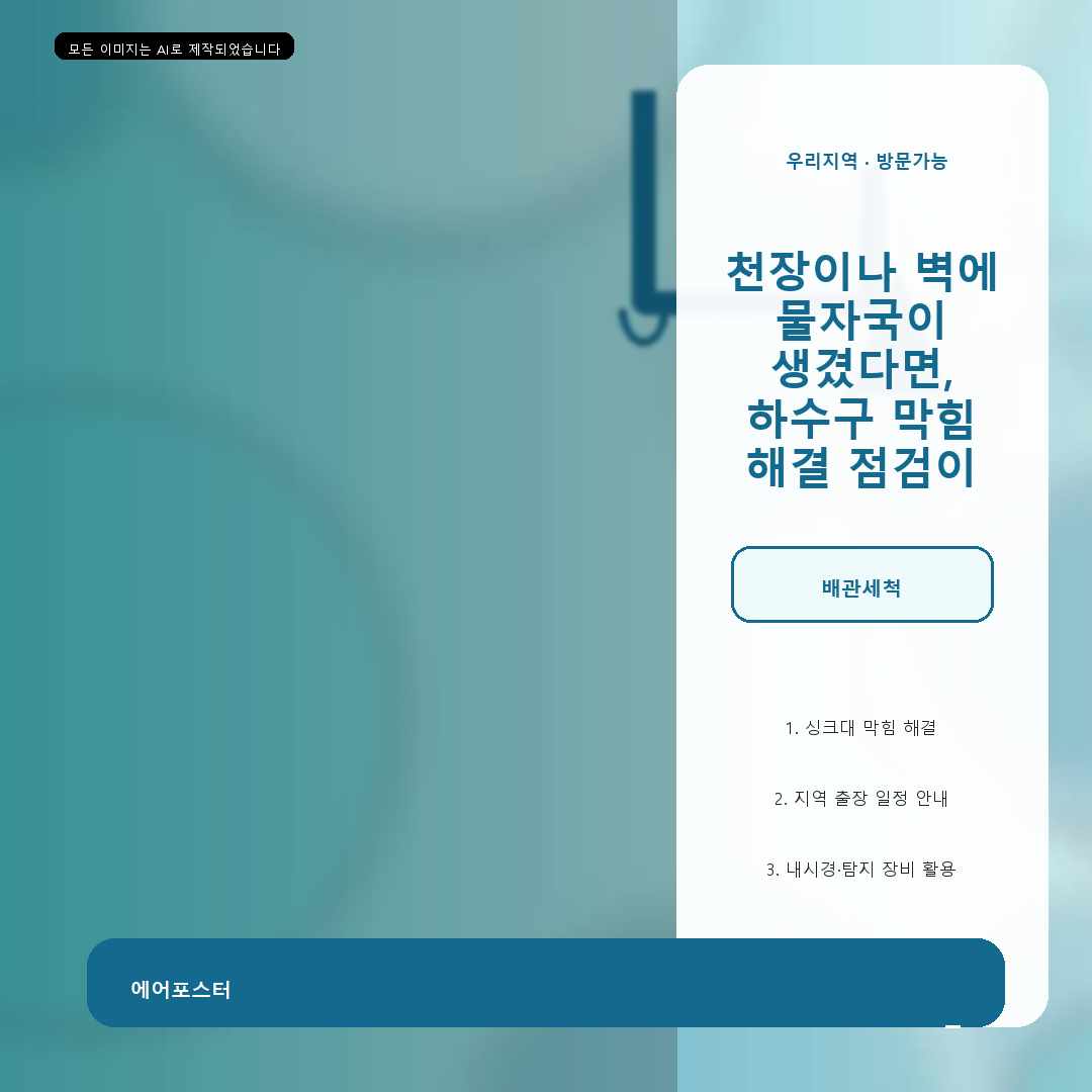 금천구 가산동 수도배관 누수 점검과 보수, 난방 압력으로 보험 기록 남기기