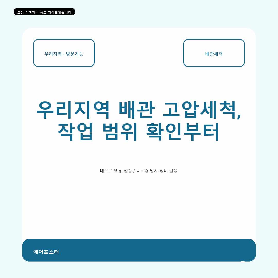 경기 용인 기흥구 하수구 역류 해결, 반복 증상을 줄이는 점검법